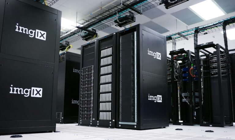 AI server infrastructure illustrating the growing water demands associated with data center cooling.