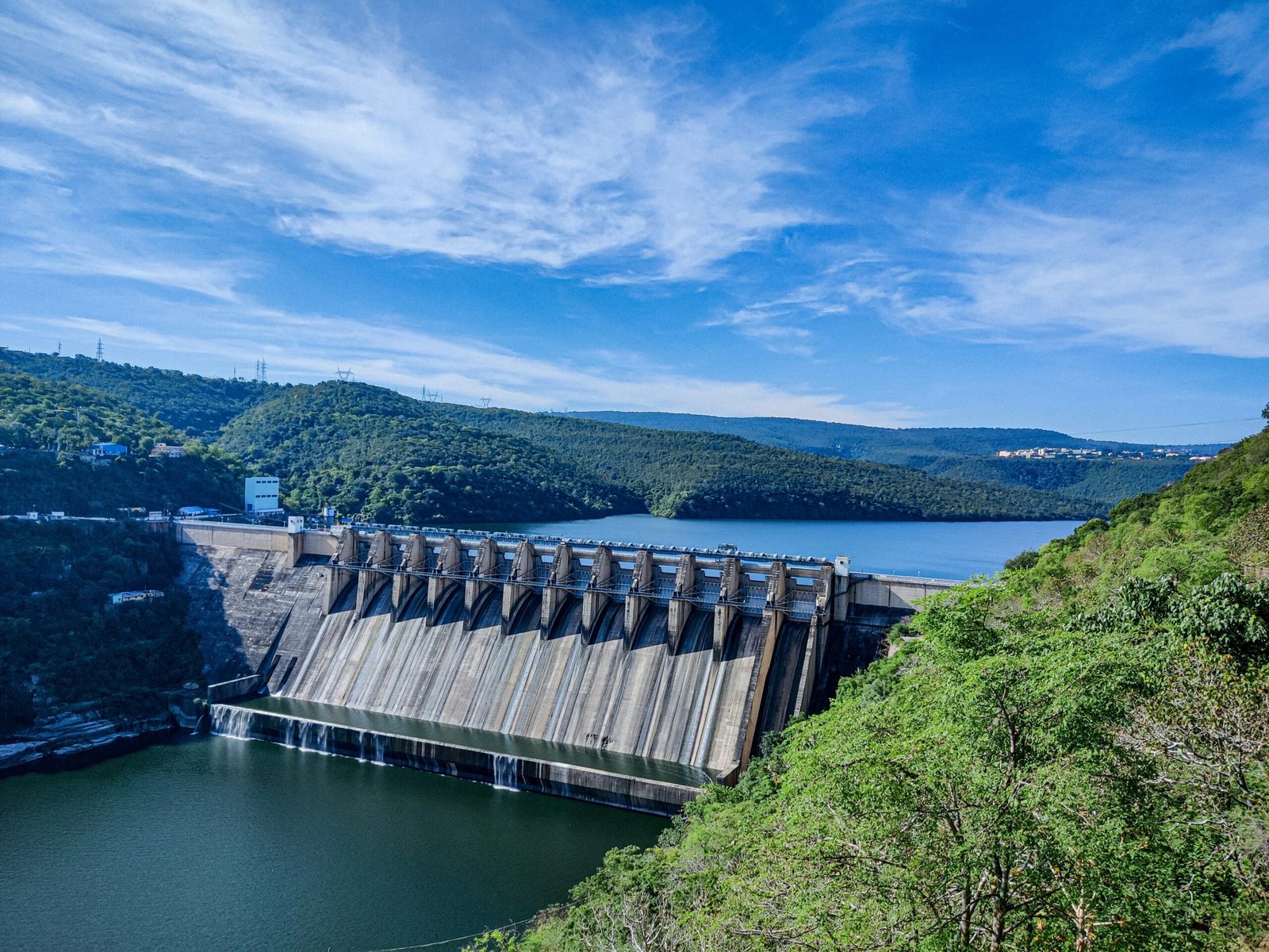 Water-supply infrastructure illustrating the balance between available resources and public trust.